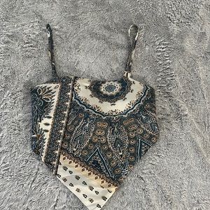 Self tie Handkerchief Top